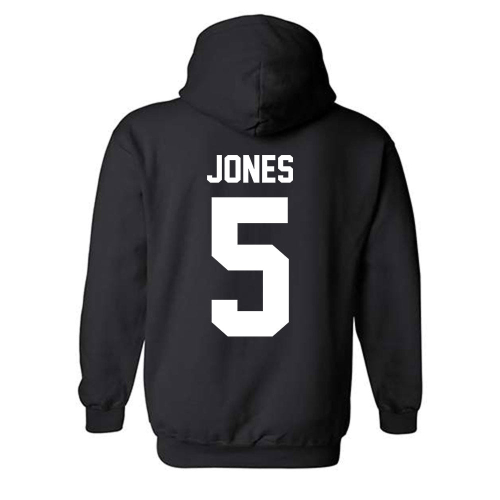 Providence - NCAA Men's Basketball : Jamier Jones - Vintage Shersey Hooded Sweatshirt-1