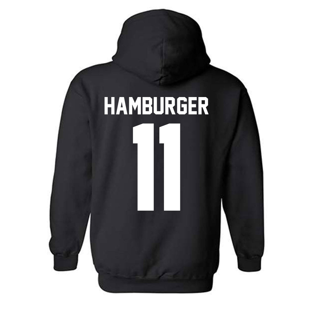 Providence - NCAA Women's Basketball : Riley Hamburger - Vintage Shersey Hooded Sweatshirt-1