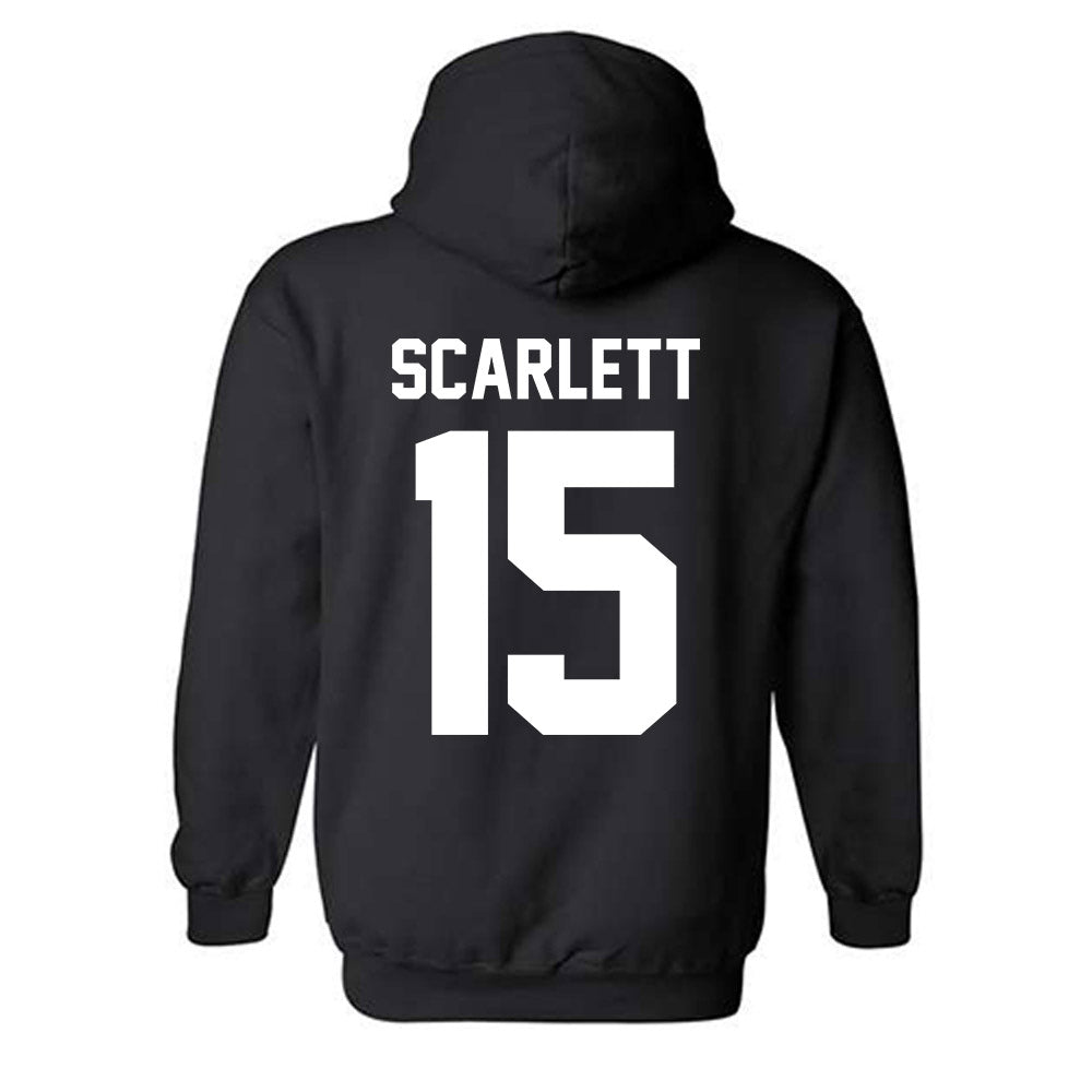 Providence - NCAA Women's Basketball : MacKayla Scarlett - Vintage Shersey Hooded Sweatshirt-1
