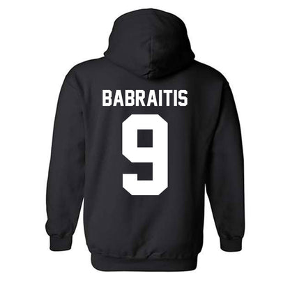 Providence - NCAA Women's Basketball : Austeja Babraitis - Vintage Shersey Hooded Sweatshirt-1