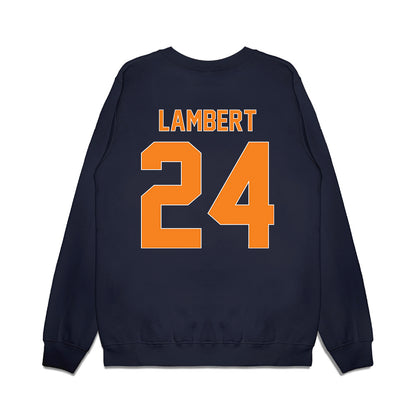 UT Martin - NCAA Women's Basketball : Mikayla Lambert - Vintage Shersey Premium Crewneck Sweatshirt-1