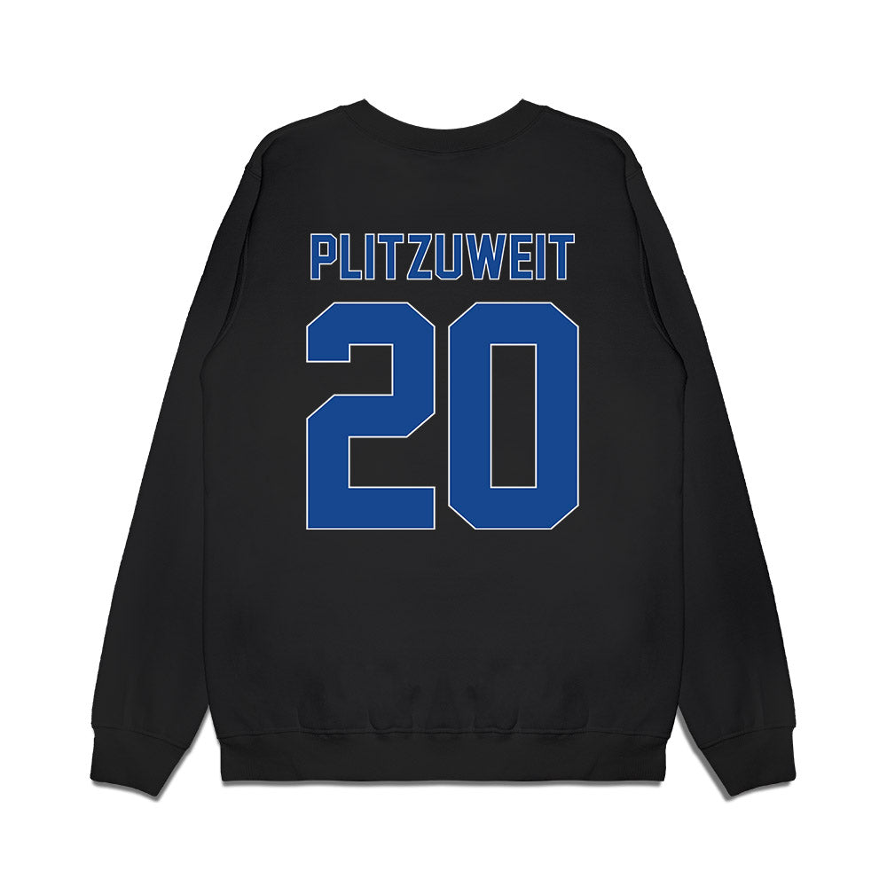 Grand Valley - NCAA Women's Basketball : Lexi Plitzuweit - Vintage Shersey Premium Crewneck Sweatshirt-1