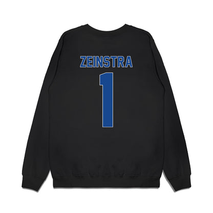 Grand Valley - NCAA Women's Basketball : Avery Zeinstra - Vintage Shersey Premium Crewneck Sweatshirt-1