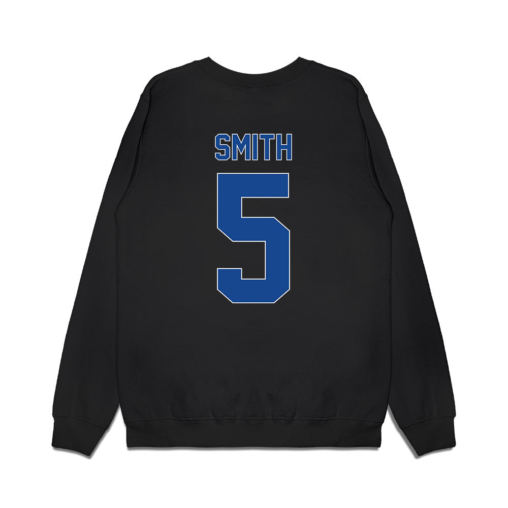 Grand Valley - NCAA Men's Basketball : Trevor Smith - Vintage Shersey Premium Crewneck Sweatshirt-1