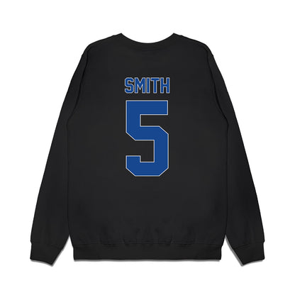 Grand Valley - NCAA Men's Basketball : Trevor Smith - Vintage Shersey Premium Crewneck Sweatshirt-1