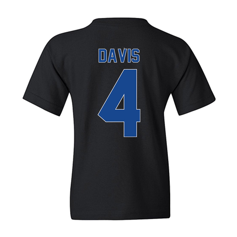 Grand Valley - NCAA Women's Basketball : Anayya Davis - Vintage Shersey Youth T-Shirt-1