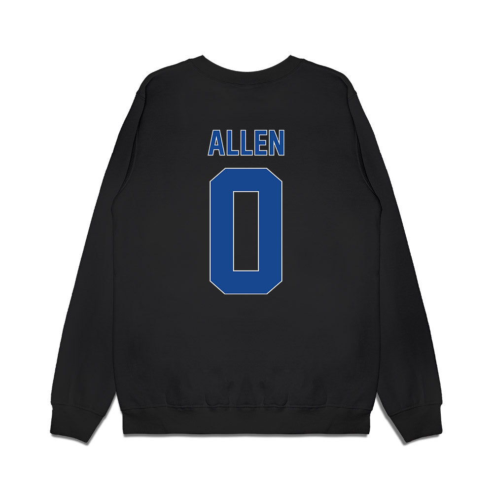 Grand Valley - NCAA Men's Basketball : Antaune Allen - Vintage Shersey Premium Crewneck Sweatshirt-1