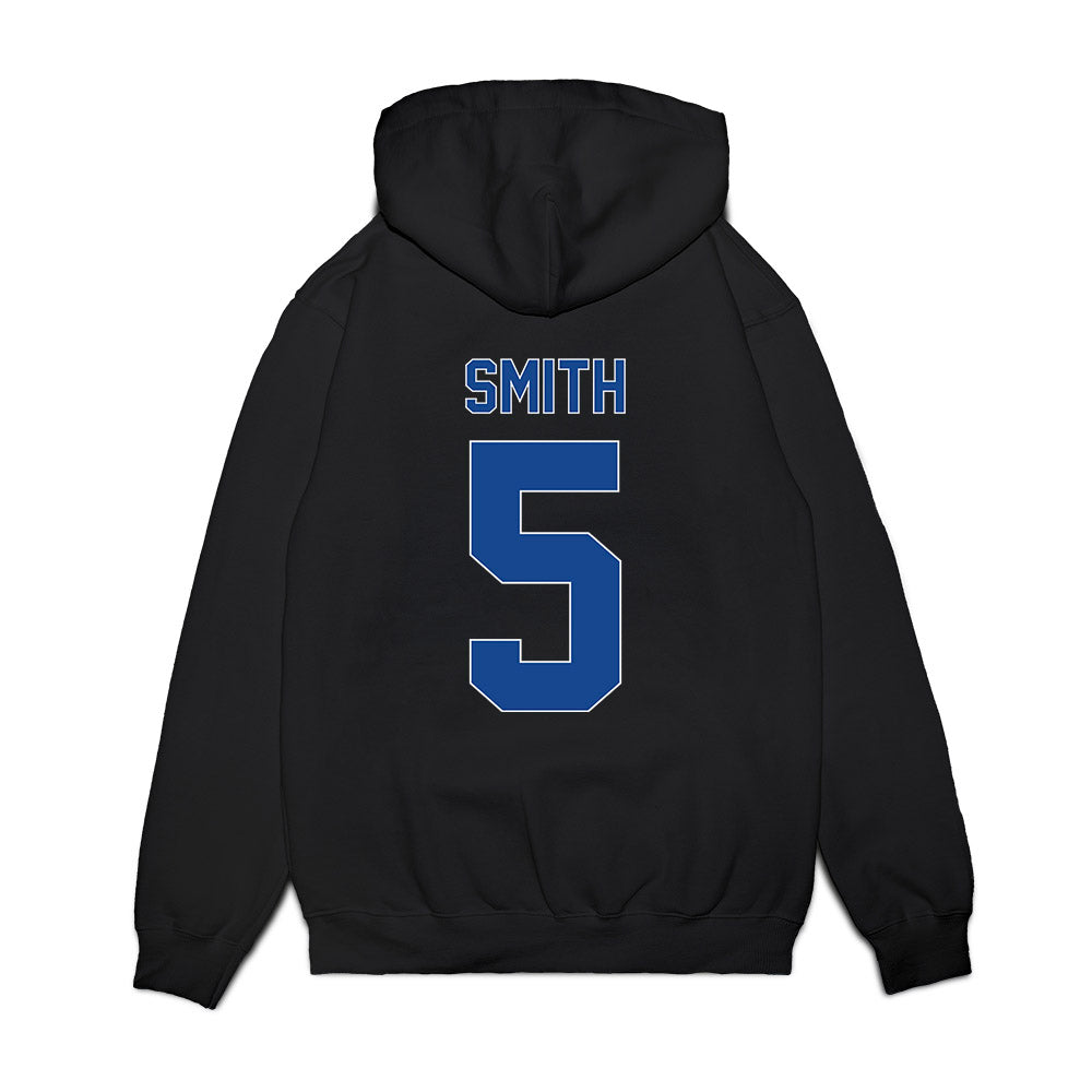 Grand Valley - NCAA Men's Basketball : Trevor Smith - Vintage Shersey Premium Hooded Sweatshirt-1