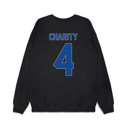 Grand Valley - NCAA Men's Basketball : Jalen Charity - Vintage Shersey Premium Crewneck Sweatshirt-1