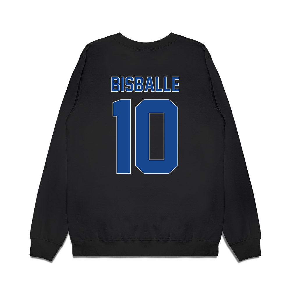 Grand Valley - NCAA Women's Basketball : MacKenzie Bisballe - Vintage Shersey Premium Crewneck Sweatshirt-1