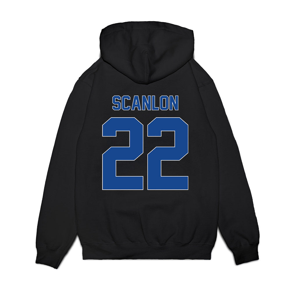Grand Valley - NCAA Women's Basketball : Ava Scanlon - Vintage Shersey Premium Hooded Sweatshirt-1