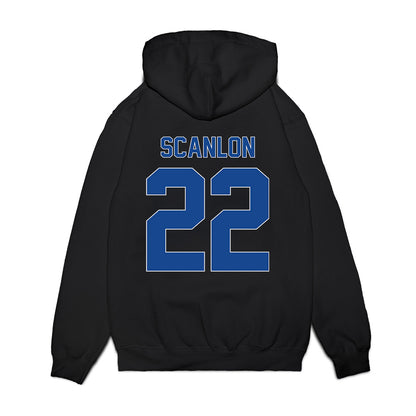 Grand Valley - NCAA Women's Basketball : Ava Scanlon - Vintage Shersey Premium Hooded Sweatshirt-1