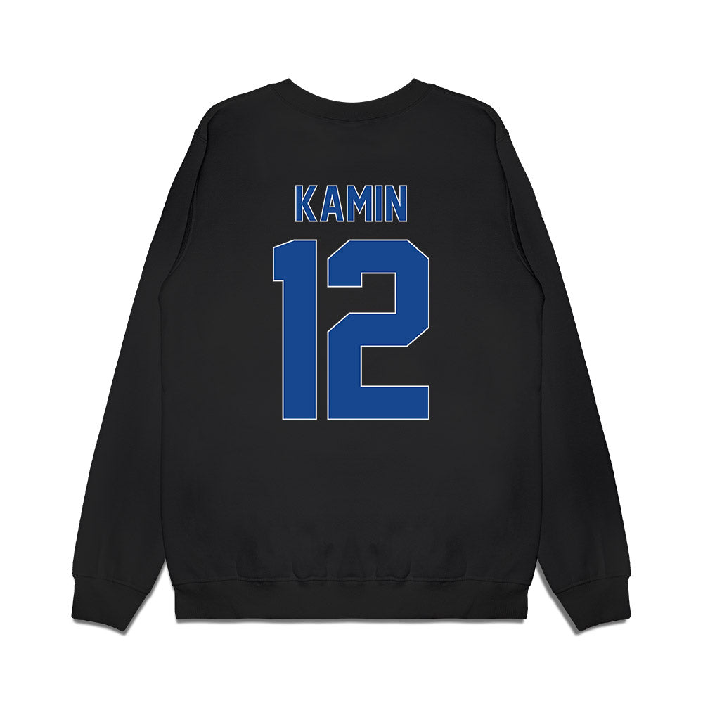 Grand Valley - NCAA Women's Basketball : Nicole Kamin - Vintage Shersey Premium Crewneck Sweatshirt-1