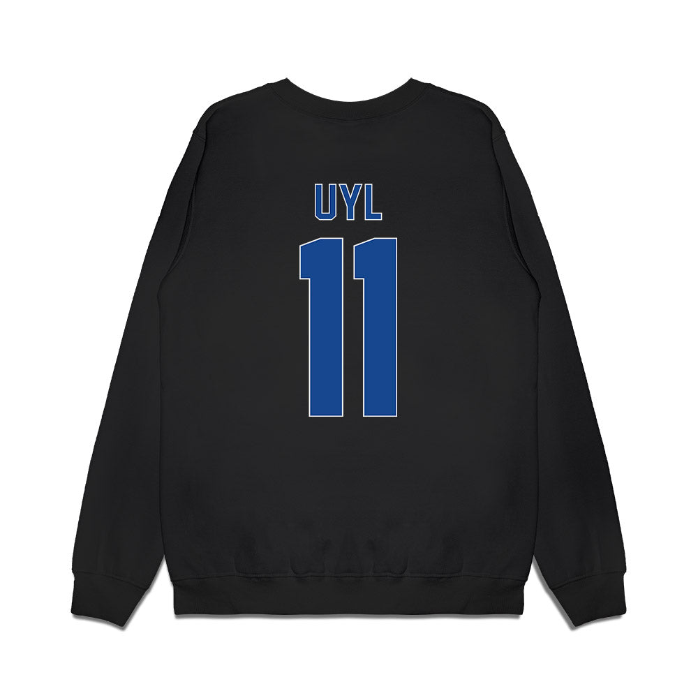 Grand Valley - NCAA Women's Basketball : Madi Uyl - Vintage Shersey Premium Crewneck Sweatshirt-1