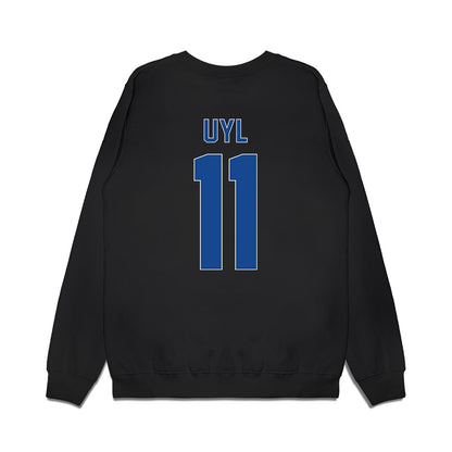 Grand Valley - NCAA Women's Basketball : Madi Uyl - Vintage Shersey Premium Crewneck Sweatshirt-1