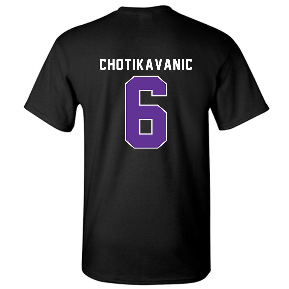 SFA - NCAA Men's Basketball : Narit Chotikavanic - Vintage Shersey T-Shirt-1
