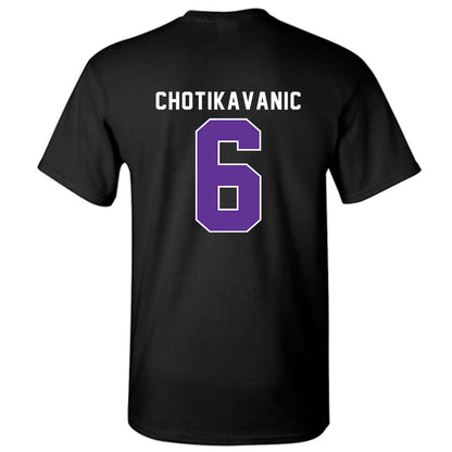 SFA - NCAA Men's Basketball : Narit Chotikavanic - Vintage Shersey T-Shirt-1