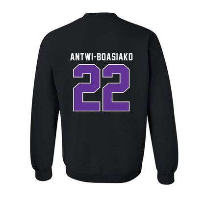 SFA - NCAA Men's Basketball : Nana Antwi-Boasiako - Vintage Shersey Crewneck Sweatshirt-1