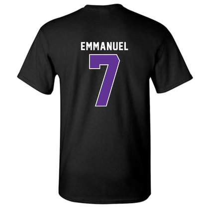 SFA - NCAA Men's Basketball : Keenan Emmanuel - Vintage Shersey T-Shirt-1