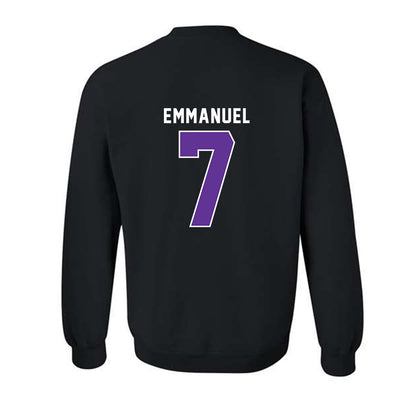 SFA - NCAA Men's Basketball : Keenan Emmanuel - Vintage Shersey Crewneck Sweatshirt-1