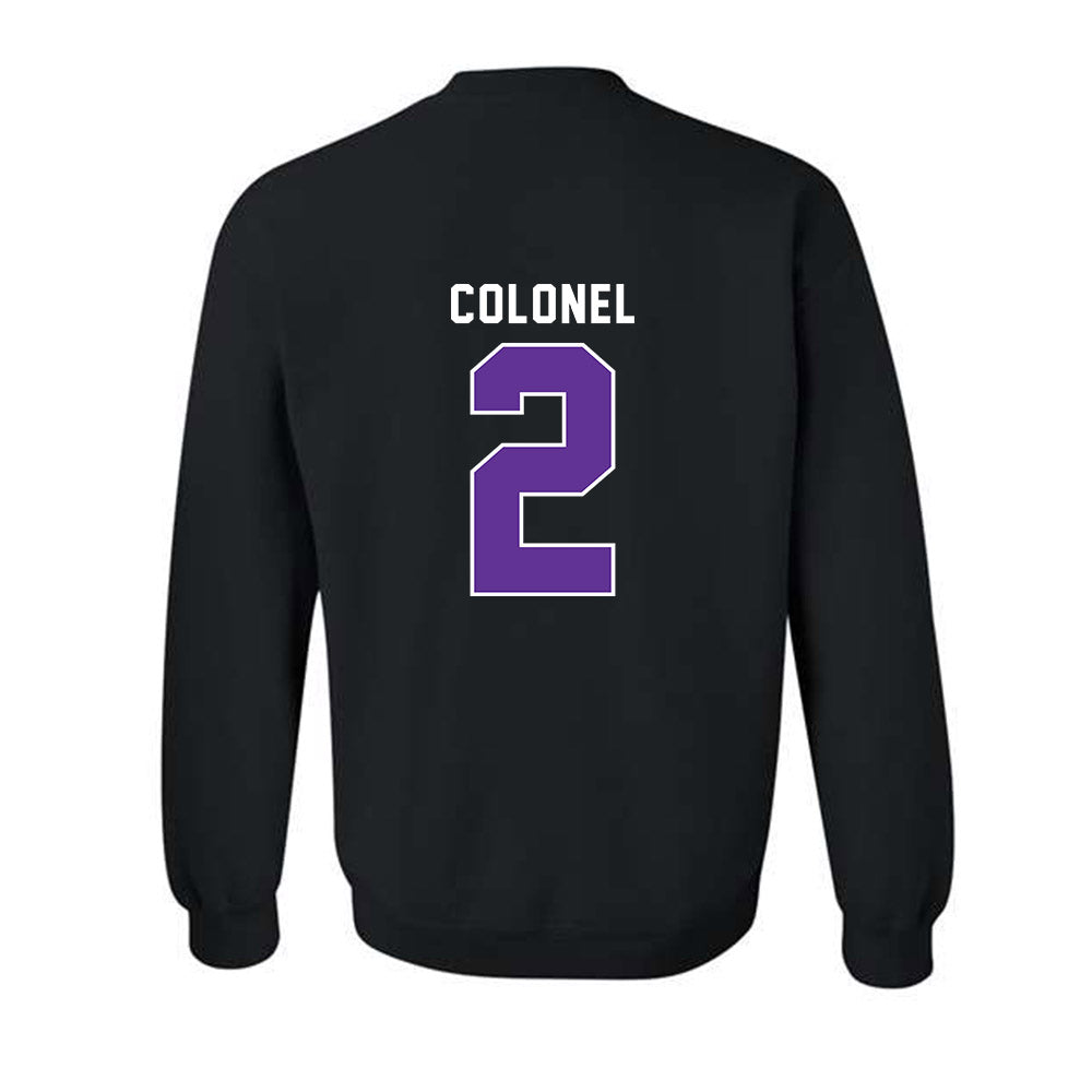 SFA - NCAA Men's Basketball : Jerald Colonel - Vintage Shersey Crewneck Sweatshirt-1
