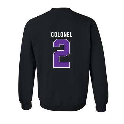 SFA - NCAA Men's Basketball : Jerald Colonel - Vintage Shersey Crewneck Sweatshirt-1