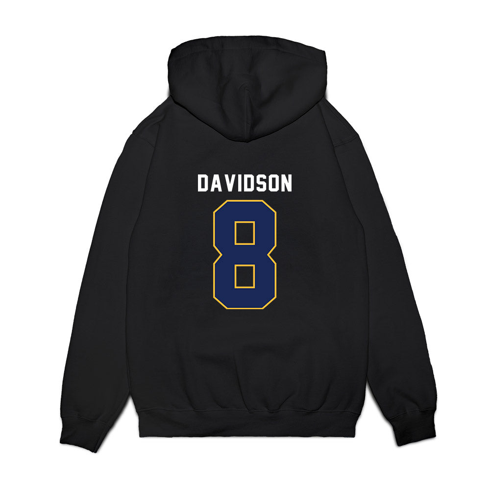 FPU - NCAA Men's Basketball : Nick Davidson - Vintage Basketball Premium Hooded Sweatshirt-1