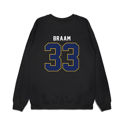 FPU - NCAA Men's Basketball : Ryan Braam - Vintage Basketball Premium Crewneck Sweatshirt-1