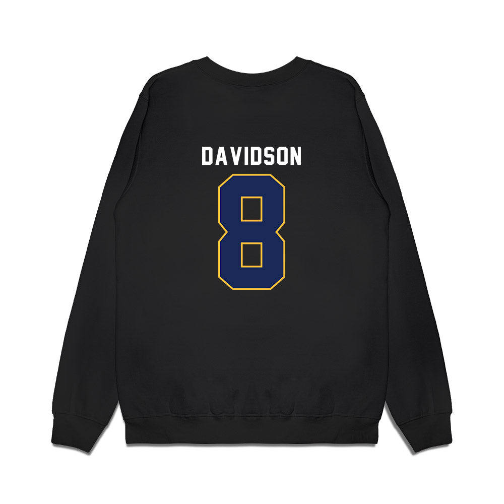FPU - NCAA Men's Basketball : Nick Davidson - Vintage Basketball Premium Crewneck Sweatshirt-1