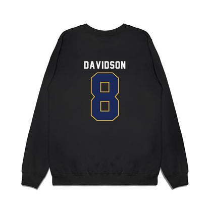 FPU - NCAA Men's Basketball : Nick Davidson - Vintage Basketball Premium Crewneck Sweatshirt-1