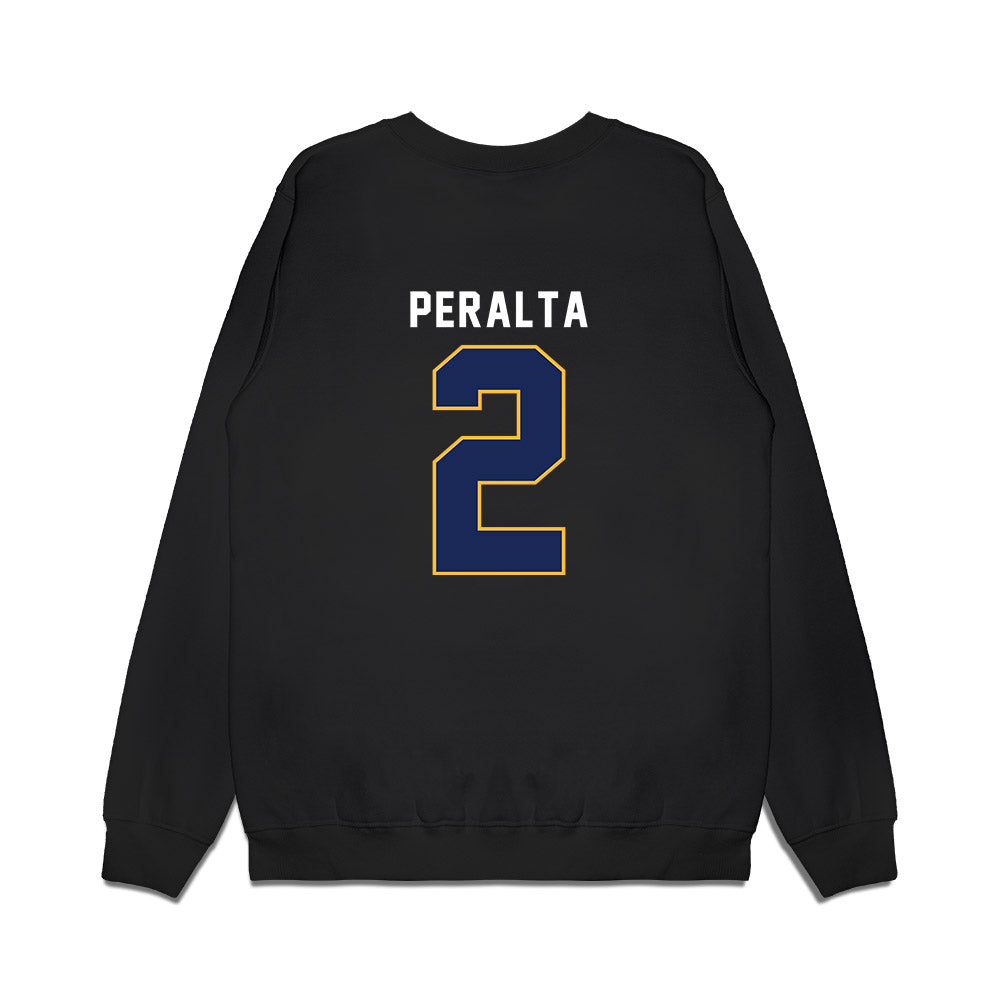 FPU - NCAA Men's Basketball : Isaac Peralta - Vintage Basketball Premium Crewneck Sweatshirt-1