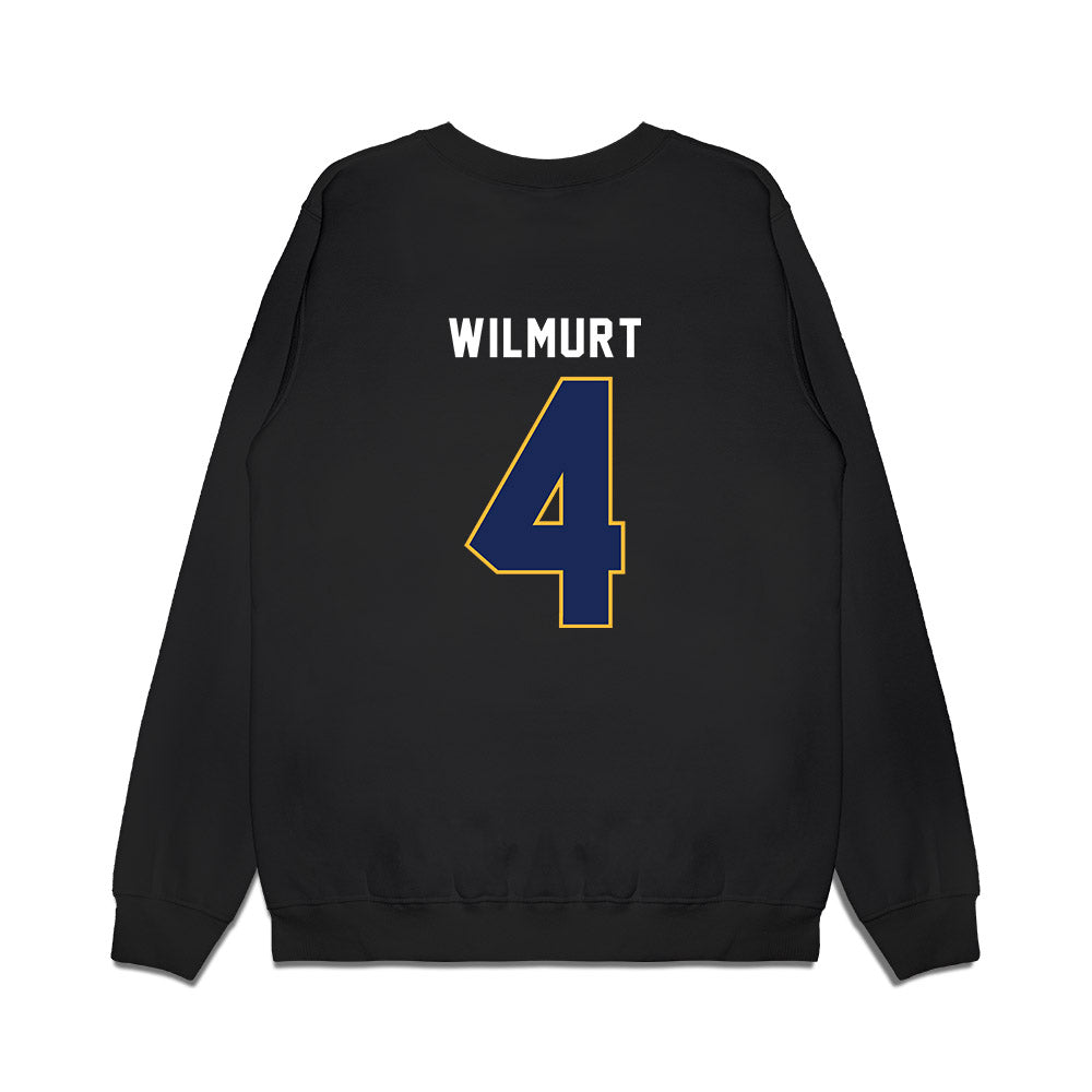 FPU - NCAA Women's Basketball : Kira Wilmurt - Vintage Basketball Premium Crewneck Sweatshirt-1