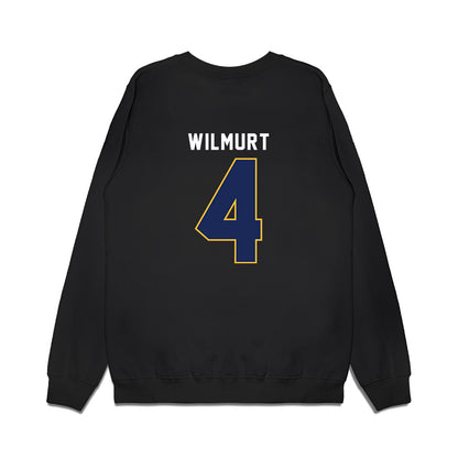 FPU - NCAA Women's Basketball : Kira Wilmurt - Vintage Basketball Premium Crewneck Sweatshirt-1