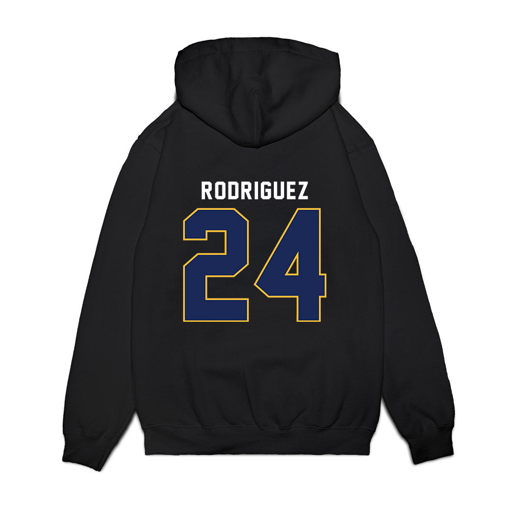 FPU - NCAA Men's Basketball : Silas Rodriguez - Vintage Basketball Premium Hooded Sweatshirt-1