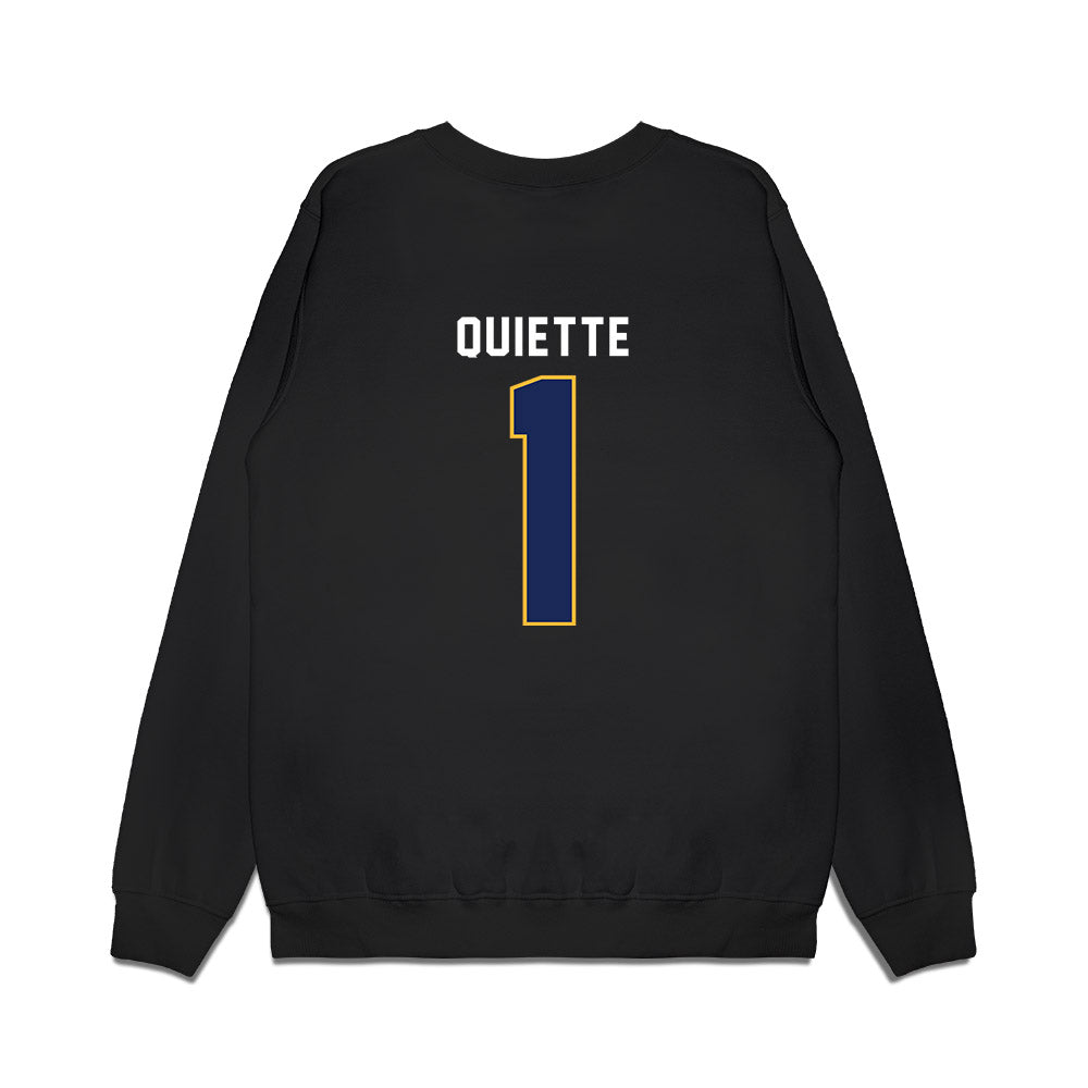 FPU - NCAA Men's Basketball : Gabriel Quiette - Vintage Basketball Premium Crewneck Sweatshirt-1