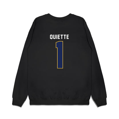 FPU - NCAA Men's Basketball : Gabriel Quiette - Vintage Basketball Premium Crewneck Sweatshirt-1