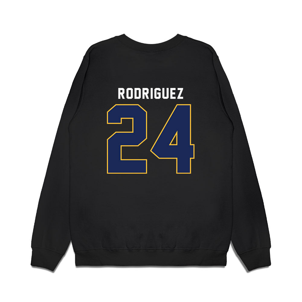 FPU - NCAA Men's Basketball : Silas Rodriguez - Vintage Basketball Premium Crewneck Sweatshirt-1
