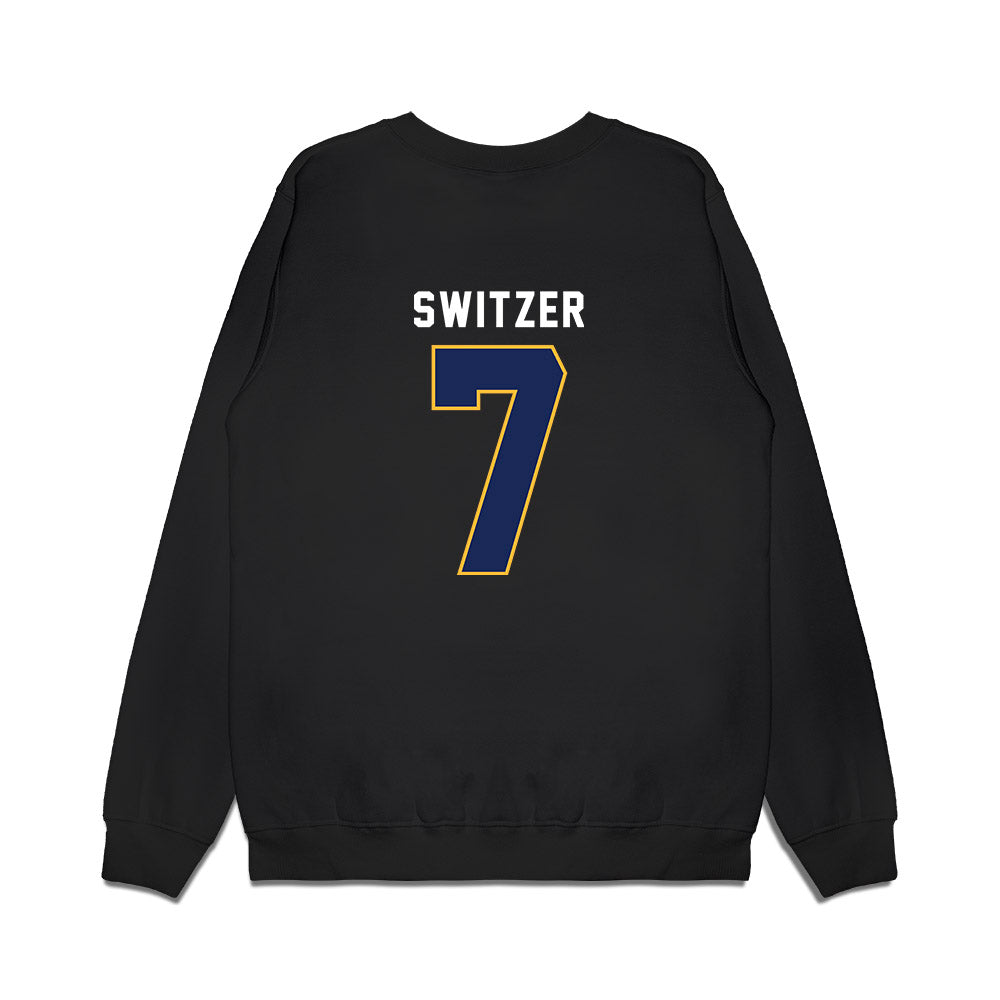 FPU - NCAA Men's Basketball : Liam Switzer - Vintage Basketball Premium Crewneck Sweatshirt-1