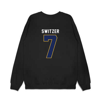 FPU - NCAA Men's Basketball : Liam Switzer - Vintage Basketball Premium Crewneck Sweatshirt-1