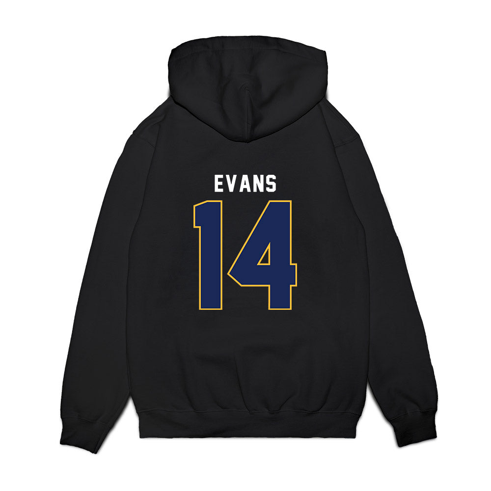 FPU - NCAA Women's Basketball : Sienna Evans - Vintage Basketball Premium Hooded Sweatshirt-1