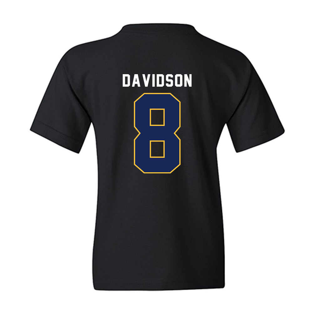 FPU - NCAA Men's Basketball : Nick Davidson - Vintage Basketball Youth T-Shirt-1