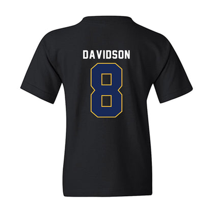 FPU - NCAA Men's Basketball : Nick Davidson - Vintage Basketball Youth T-Shirt-1