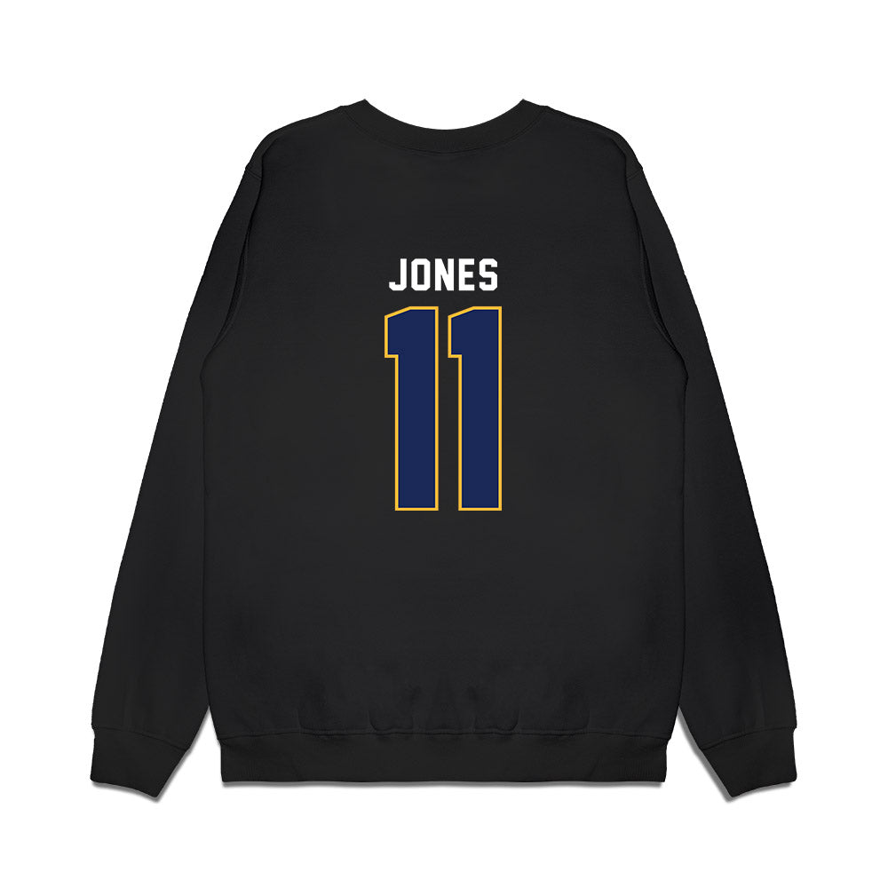 FPU - NCAA Men's Basketball : Loukas Jones - Vintage Basketball Premium Crewneck Sweatshirt-1