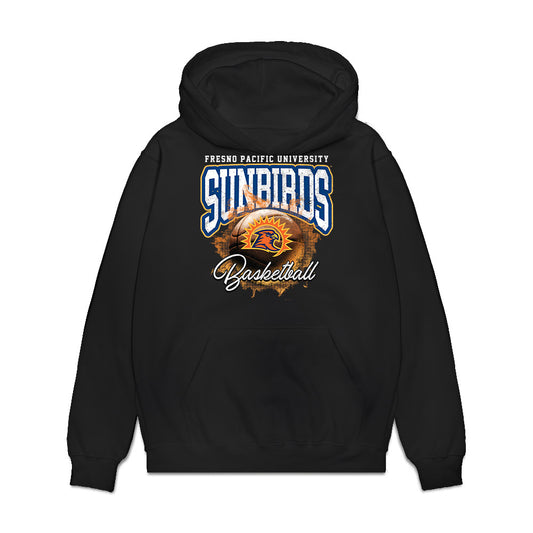 FPU - NCAA Men's Basketball : Ryan Braam - Vintage Basketball Premium Hooded Sweatshirt-0