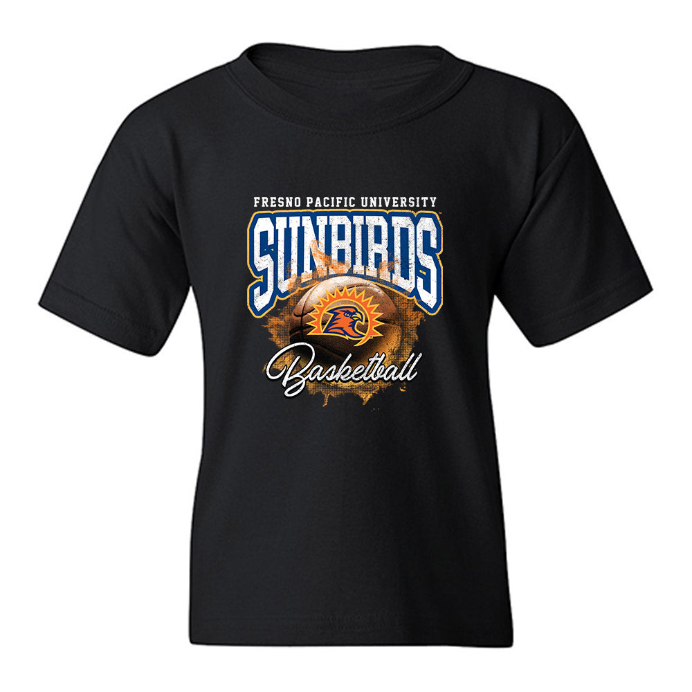 FPU - NCAA Men's Basketball : Jaden Geron - Vintage Basketball Youth T-Shirt-0