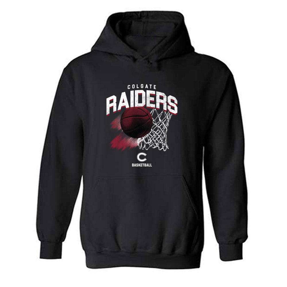 Colgate - NCAA Men's Basketball : Brady Cummins - Vintage Shersey Hooded Sweatshirt-0