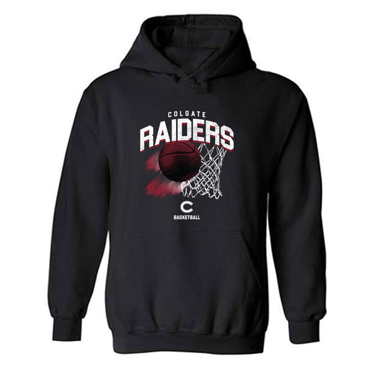 Colgate - NCAA Men's Basketball : Brady Cummins - Vintage Shersey Hooded Sweatshirt-0