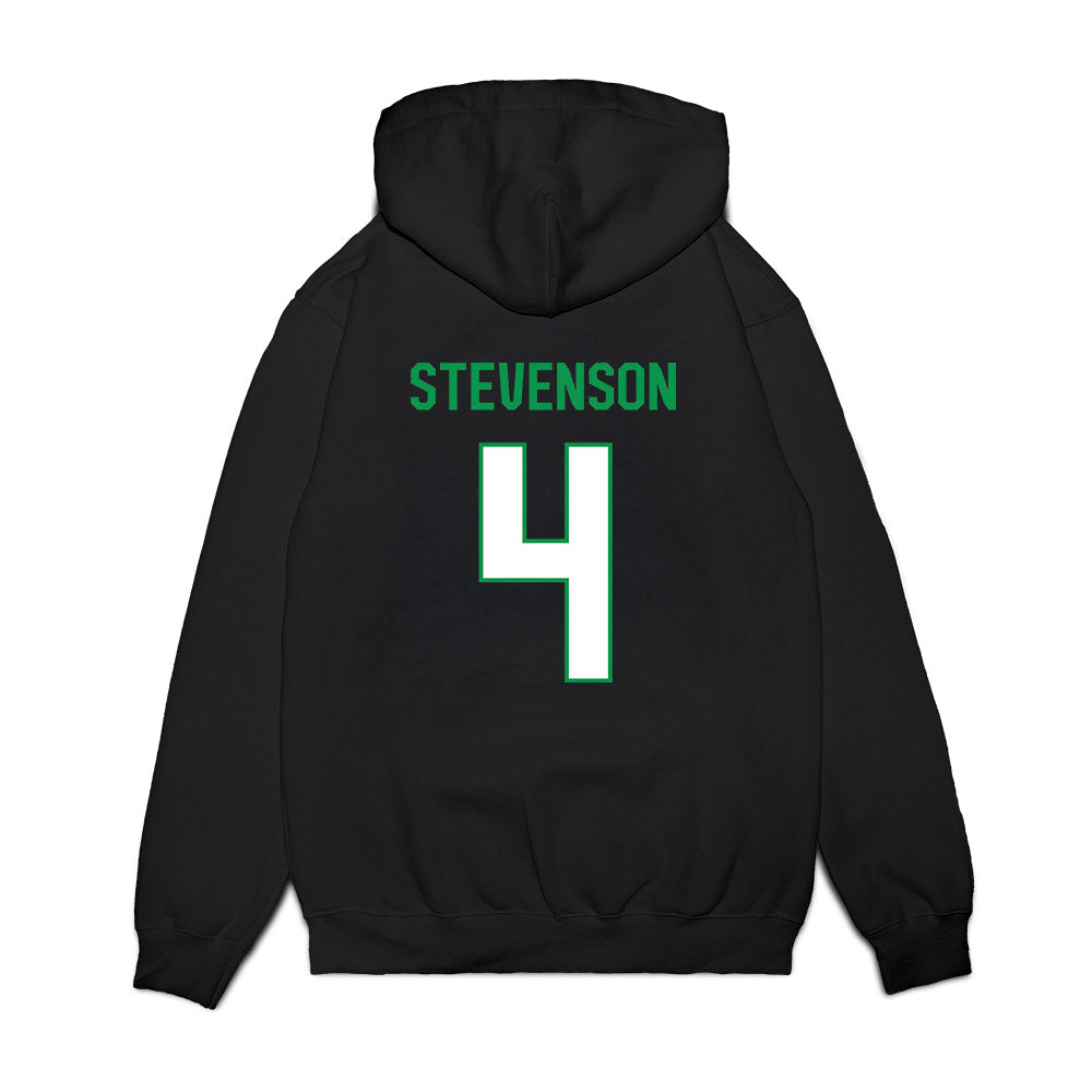North Texas - NCAA Men's Basketball : JeShawn Stevenson - Vintage Premium Hooded Sweatshirt-1