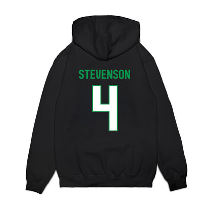 North Texas - NCAA Men's Basketball : JeShawn Stevenson - Vintage Premium Hooded Sweatshirt-1