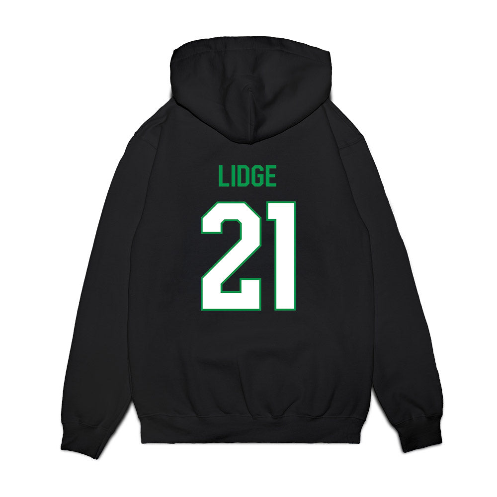 North Texas - NCAA Women's Basketball : Tionna Lidge - Vintage Premium Hooded Sweatshirt-1